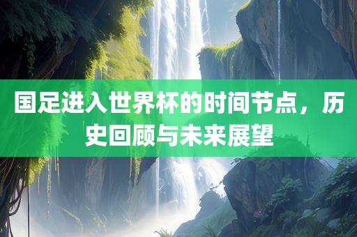 国足进入世界杯的时间节点，历史回顾与未来展望