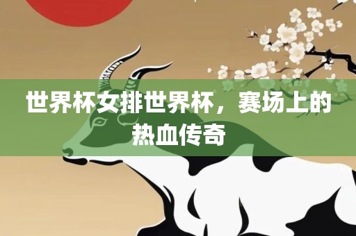 世界杯女排世界杯，赛场上的热血传奇
