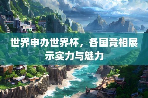 世界申办世界杯，各国竞相展示实力与魅力