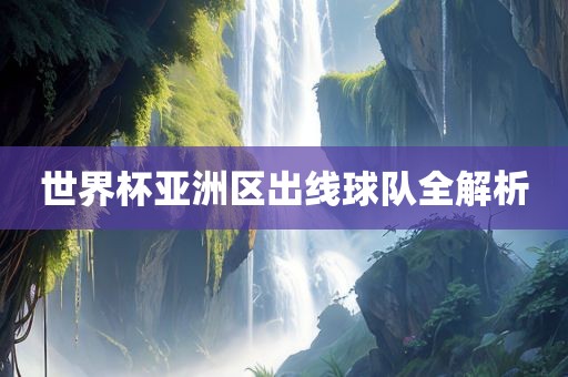 世界杯亚洲区出线球队全解析