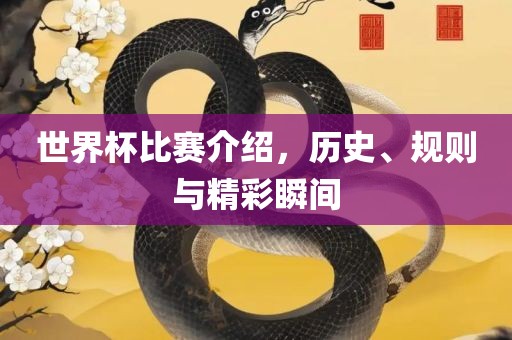 世界杯比赛介绍，历史、规则与精彩瞬间洛阳市法福文化传播有限公司