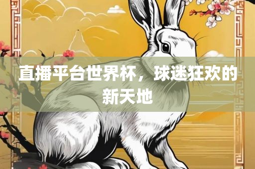 直播平台世界杯，球迷狂欢的新天地洛阳市法福文化传播有限公司