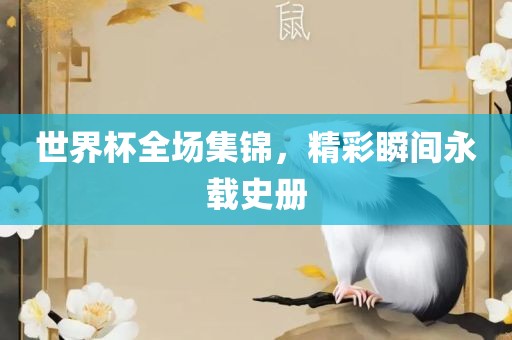 世洛阳市法福文化传播有限公司界杯全场集锦，精彩瞬间永载史册