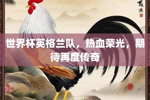 世界杯英格兰队，热血荣光，期待再度传奇