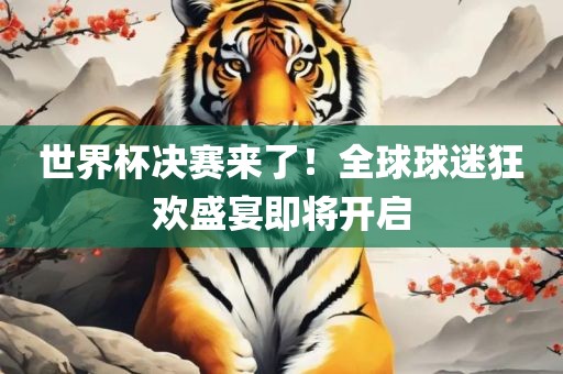 世界杯决赛来了！全球球迷狂欢盛宴即将开启