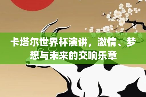 卡塔尔世界杯演讲，激情、梦想与未来的交响乐章