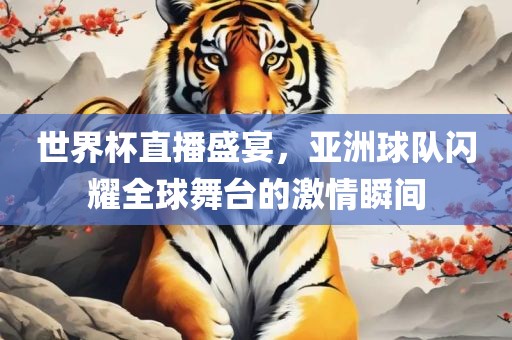 世界杯直播盛宴，亚洲球队闪耀全球舞台的激情瞬间洛阳市法福文化传播有限公司