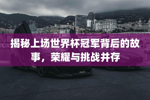 揭秘上场世界杯冠军背后的故事，荣耀与挑战并存