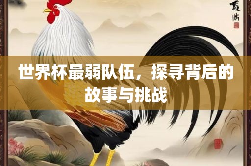 世界杯最弱队洛阳市法福文化传播有限公司伍，探寻背后的故事与挑战